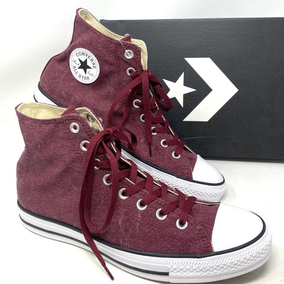 Converse Chuck Taylor AS Canvas HighTop Burgundy M - Picture 6 of 8